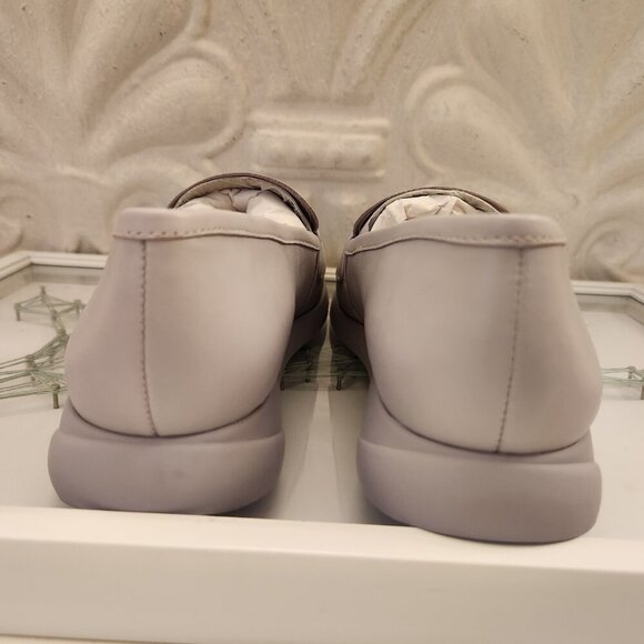 Sarto by Franco Sarto Leather "Agnes" Soft Lilac Loafers. NIB. Size 8.5 - Picture 7 of 10